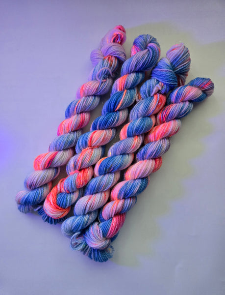 Second Chances 121 - Hand-dyed Yarn Mini Skeins (Multiple Sock Bases)