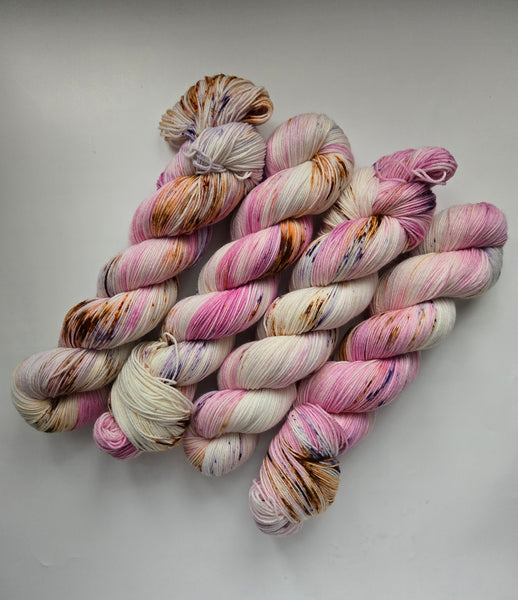 Blushing Birch- Hand-dyed Yarn