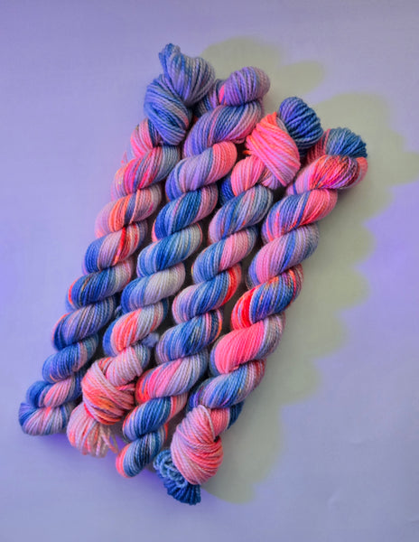 Second Chances 121 - Hand-dyed Yarn Mini Skeins (Multiple Sock Bases)