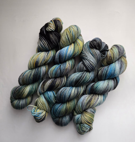 Dark Matter - Hand-dyed Yarn (Multiple Bases)