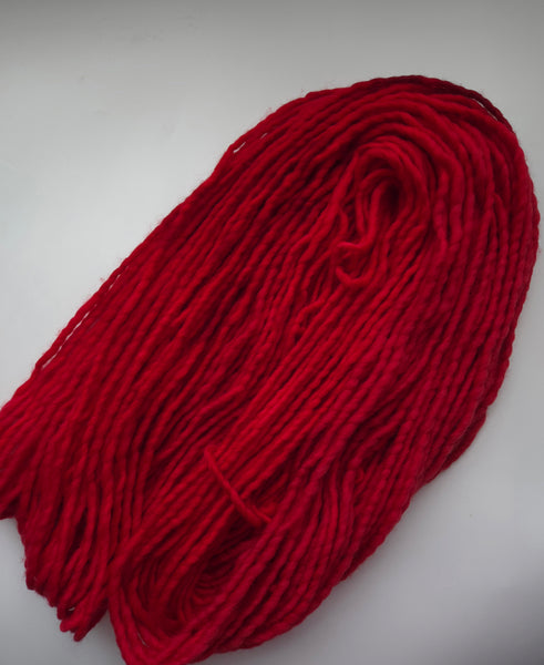 Fuego- Handdyed Red Yarn