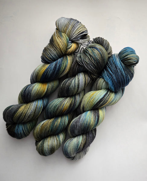 Dark Matter - Hand-dyed Yarn (Multiple Bases)