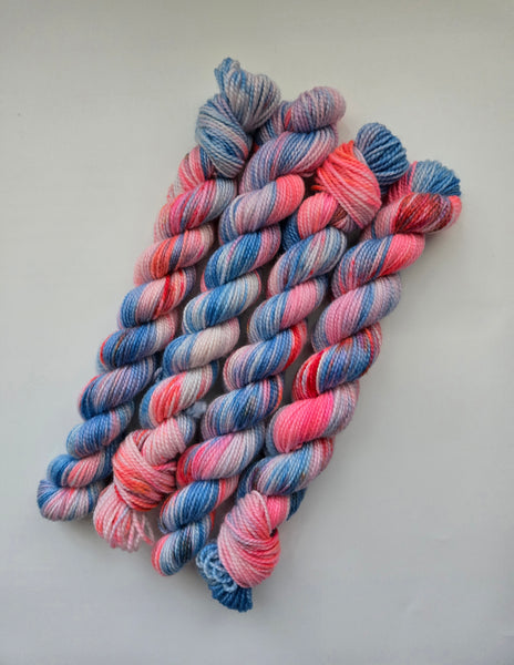Second Chances 121 - Hand-dyed Yarn Mini Skeins (Multiple Sock Bases)