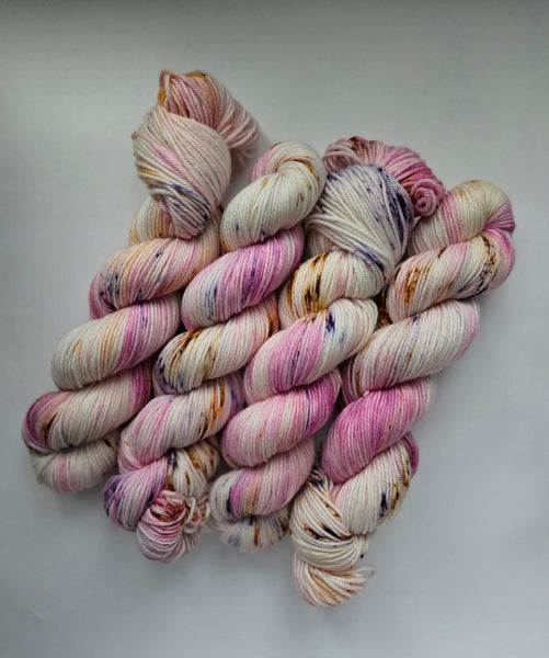 Blushing Birch- Hand-dyed Yarn