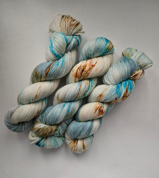 Whispering Birch - Hand-dyed Yarn