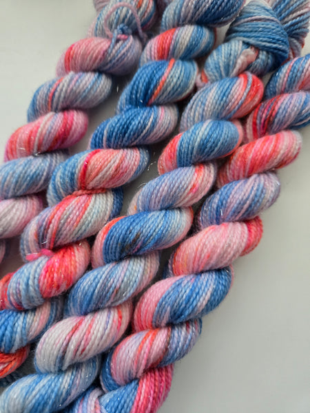 Second Chances 121 - Hand-dyed Yarn Mini Skeins (Multiple Sock Bases)