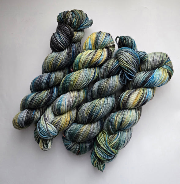 Dark Matter - Hand-dyed Yarn (Multiple Bases)