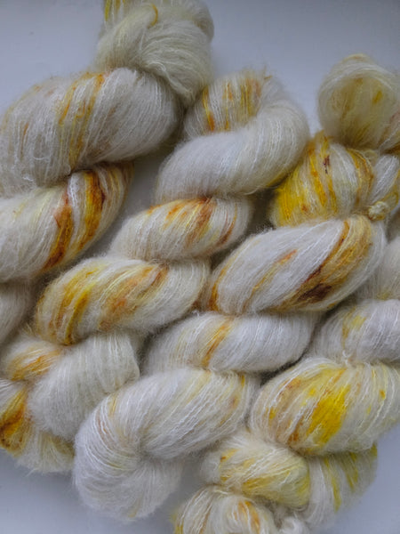 Dandelion Wine - Hand-dyed Alpaca, Silk Yarn (Lace)