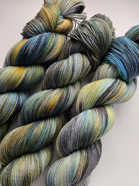 Dark Matter - Hand-dyed Yarn (Multiple Bases)