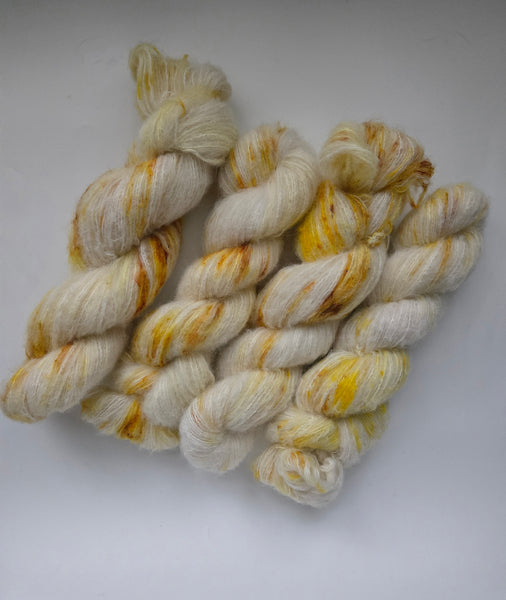 Dandelion Wine - Hand-dyed Alpaca, Silk Yarn (Lace)